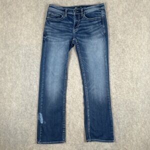 Buckle BKE Aiden Jeans Men (30x30) Blue Stretch Straight Leg Outdoor Wear